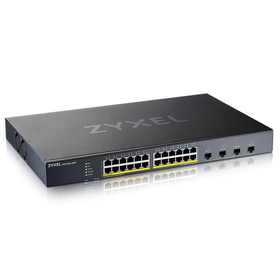 24-Port GE PoE Lite-L3 Switch ZYXEL XGS1935-28HP